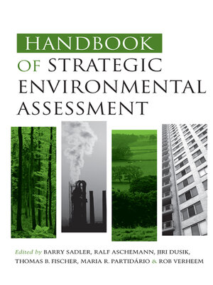 cover image of Handbook of Strategic Environmental Assessment